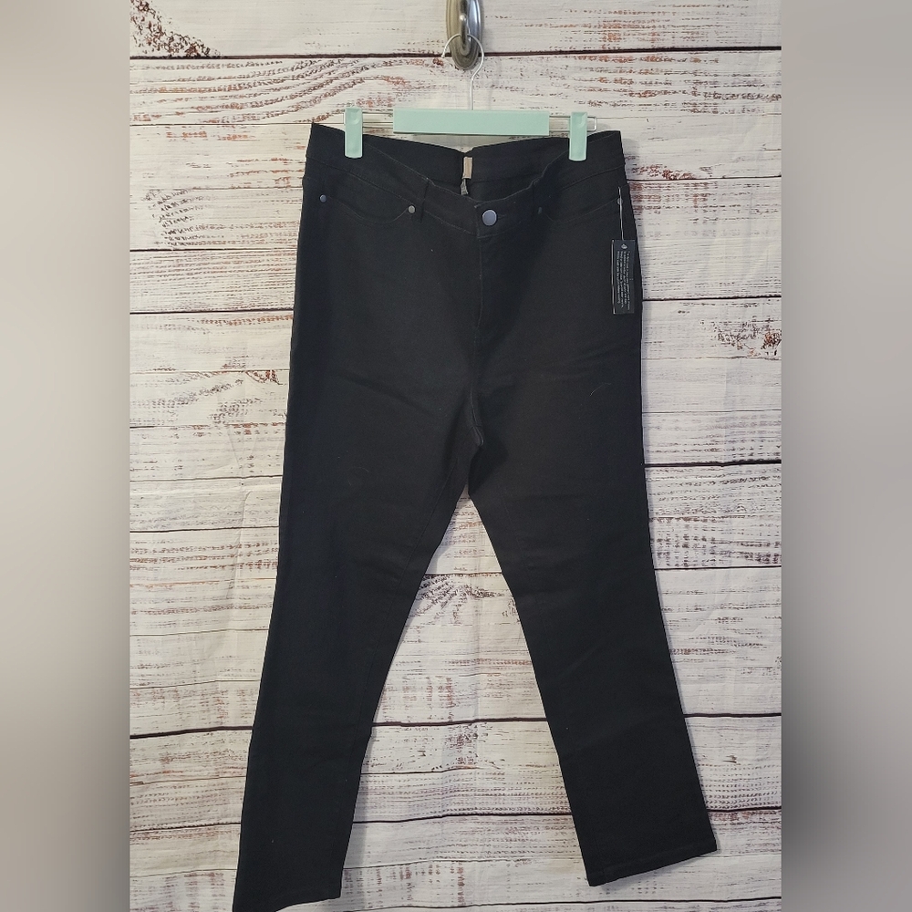 Motto S16WP  Black Straight-leg Jeans